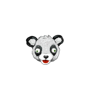Panda Team Leader minta türkiz pólón