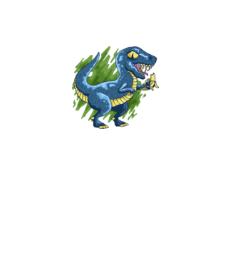 Raptor minta fehér pólón