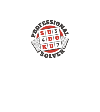 Sudoku minta fehér pólón