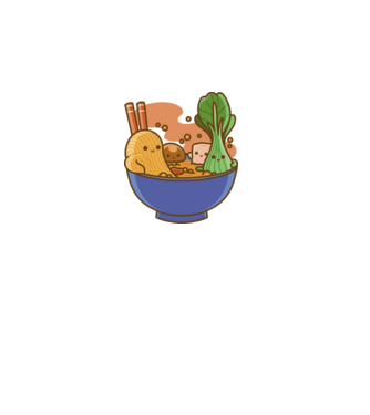 Kawaii leves minta fehér pólón