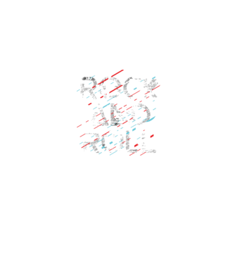 Rock and roll minta farmerkék pólón
