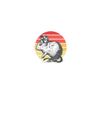 Degu minta fekete pólón