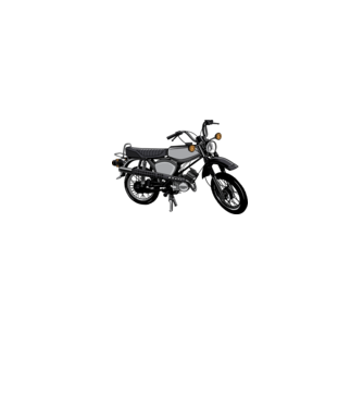 Simson minta fehér pólón