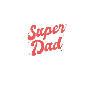 Super dad minta türkiz pólón