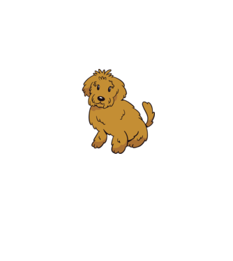 Labrador minta farmerkék pólón
