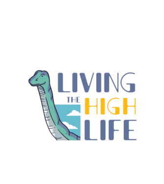 High life minta fehér pólón