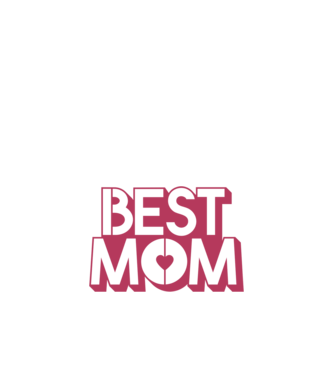 Best Mom minta homokszín pólón