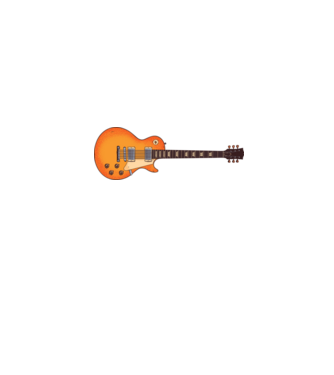 Gitár minta fehér pólón