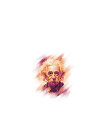 Albert Einstein minta fekete pólón