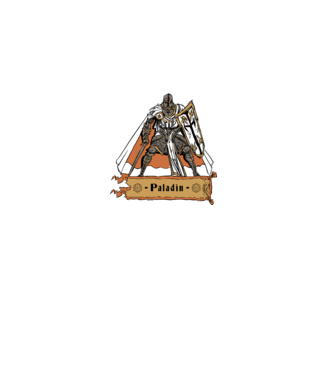 Paladin minta homokszín pólón