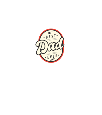 Best Dad Ever minta szürke pólón