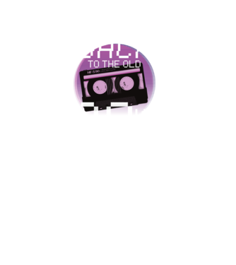 90-es évek minta fekete pólón
