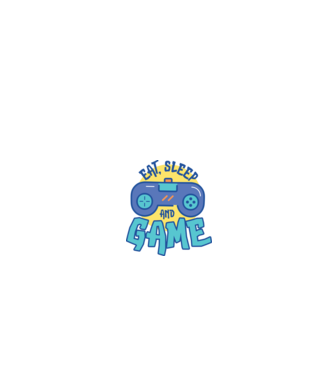 Gamer napi rutin minta fekete pólón
