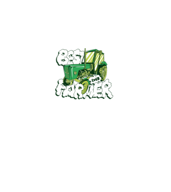 Best Farmer Ever minta sötétkék pólón