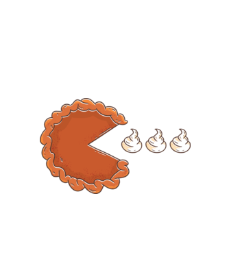 Pite Pac man minta fehér pólón