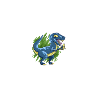Raptor minta fehér pólón