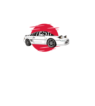 Toyota MR 2 MK2 minta fehér pólón