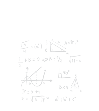 Matematikus minta fekete pólón