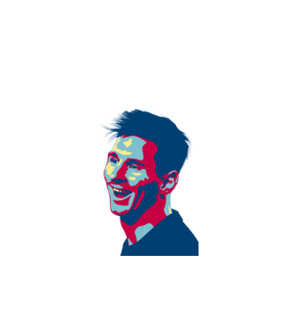 Messi minta fehér pólón