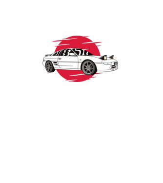 Toyota MR 2 MK2 minta fehér pólón