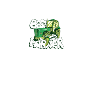 Best Farmer Ever minta zöld pólón