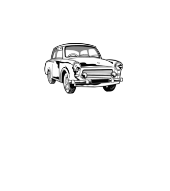 Trabant minta türkiz pólón