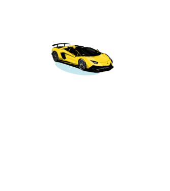 Lamborghini minta fehér pólón