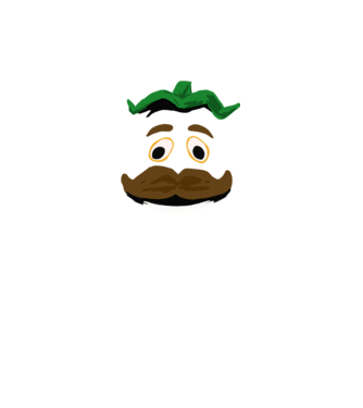 Tomatohead - Fortnite minta sötétszürke pólón