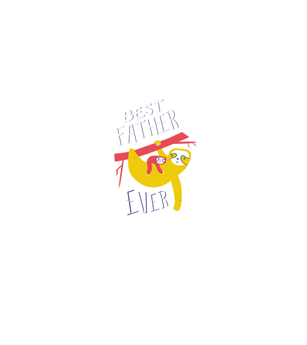 Best Father Ever minta fekete pólón