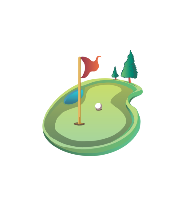 Golf minta fehér pólón