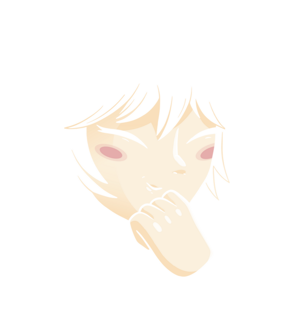 Anime csaj minta fehér pólón