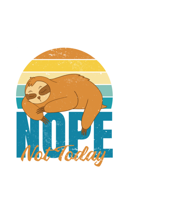 Not today minta fehér pólón