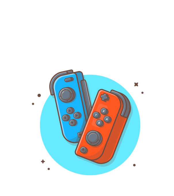 Nintendo switch minta fehér pólón