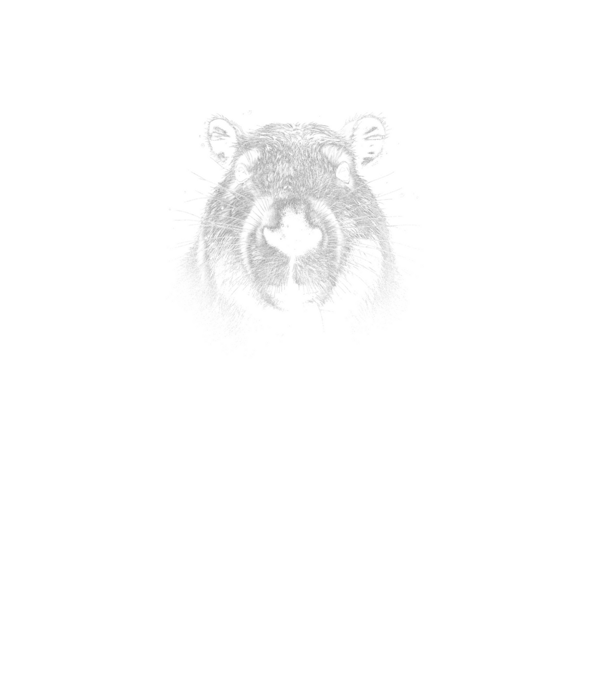 Capybara fej minta fekete pólón