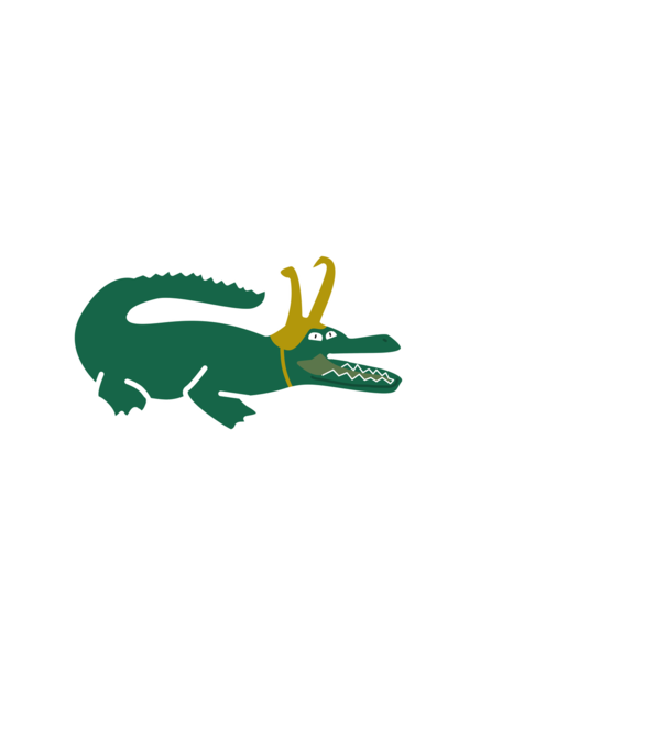 Loki kroki minta fekete pólón