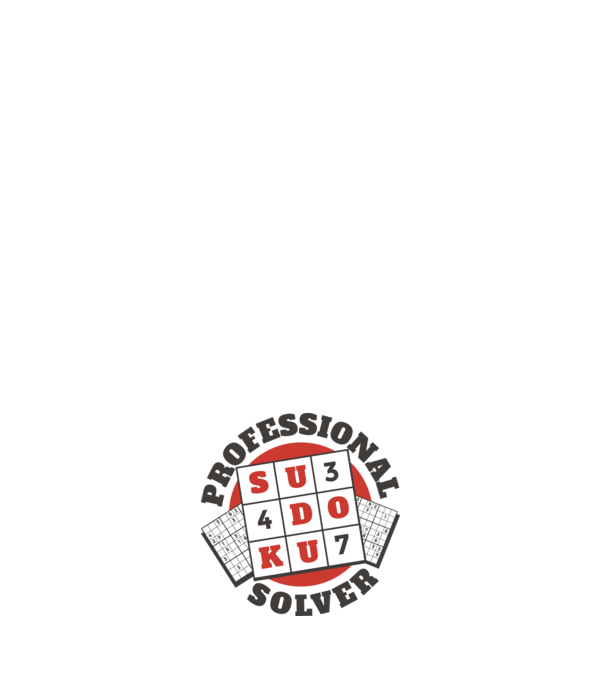 Sudoku minta világos rózsaszín pólón