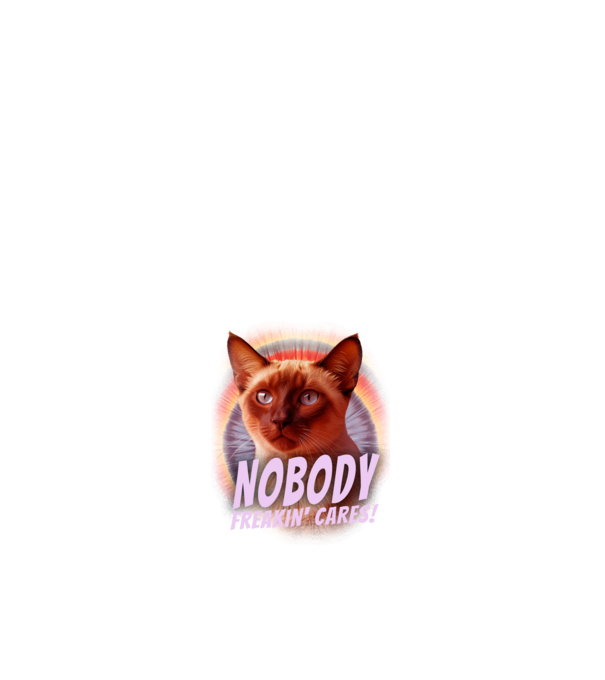 Senkit nem érdekel minta fehér pólón