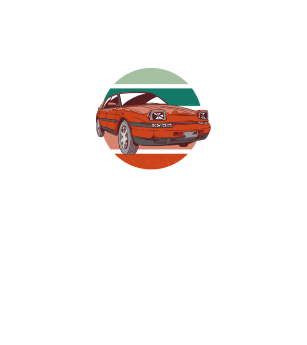 Mazda 323F BG minta fekete pólón