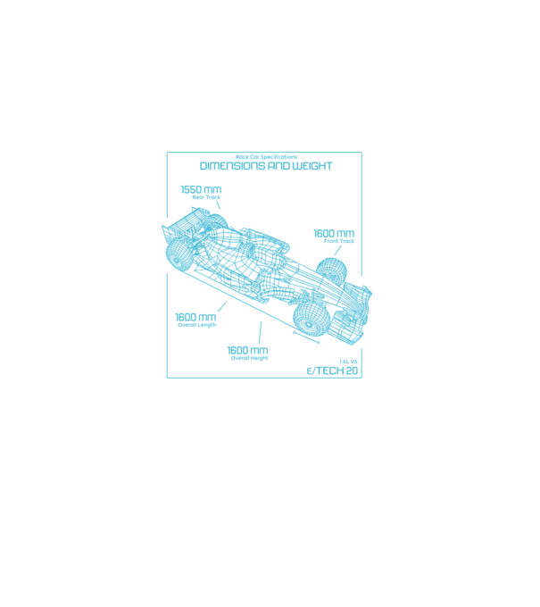 F1 kocsi minta fekete pólón