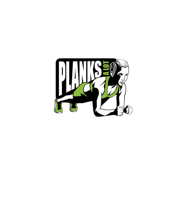 Planks a lot minta világoskék pólón