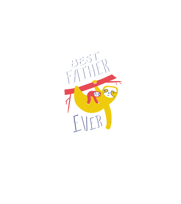 Best Father Ever minta fekete pólón