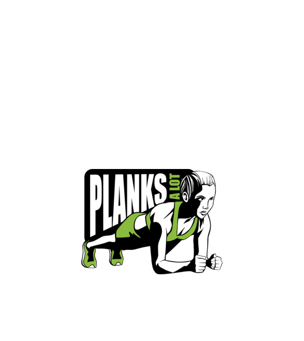 Planks a lot minta királykék pólón