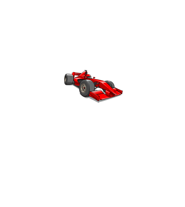 Ferrari F1 minta fehér pólón