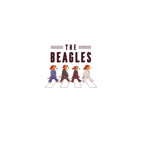 The Beagles minta zöld pólón