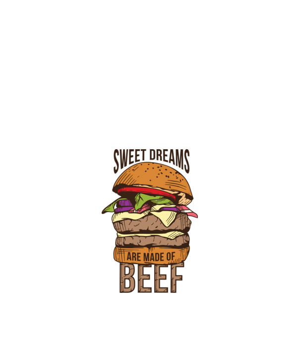 Hamburger minta sötétkék pólón