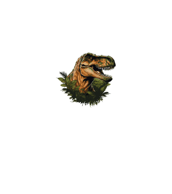 T-rex minta királykék pólón