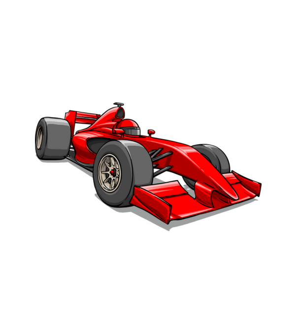 Ferrari F1 minta fehér pólón