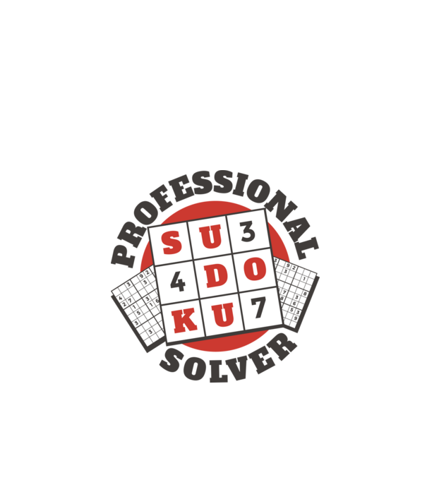 Sudoku minta fehér pólón