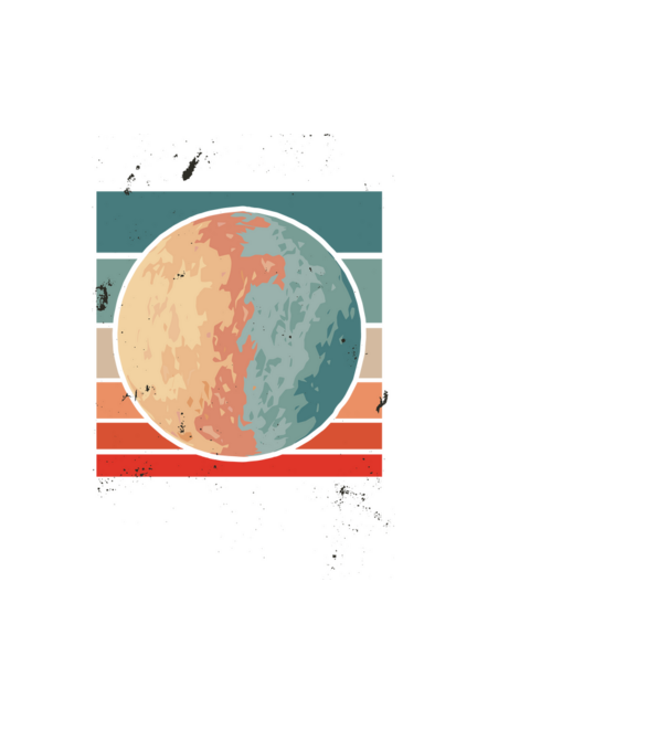 Plutó minta fekete pólón