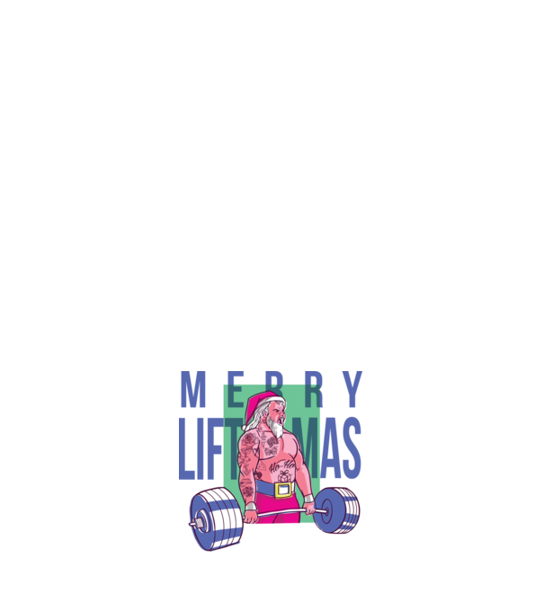 Merry Liftmas minta világos rózsaszín pólón